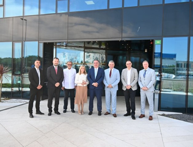 Istarski župan Miletić posjetio Uniline Grupu